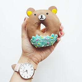 甜甜圈,可愛,孩子