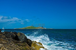 眼睛都柏林,海岸,海