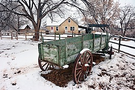 景區(qū),冬天,雪