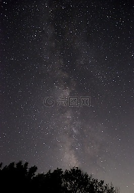 銀河,明星,夜晚的天空