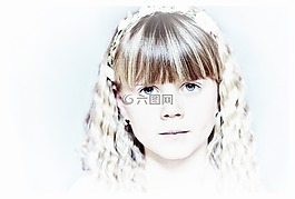 孩子,女孩,金發(fā)
