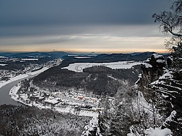 lielienstein,冬天,雪