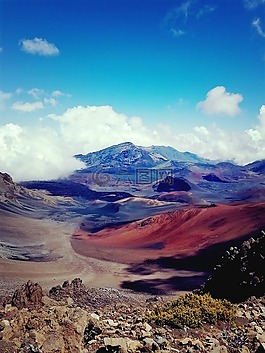 火山,夏威夷,景观