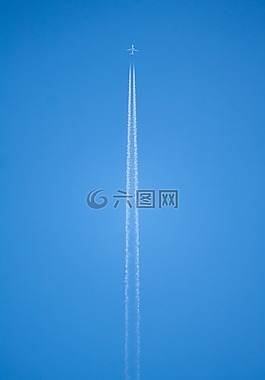 天空,飛機(jī),飛行
