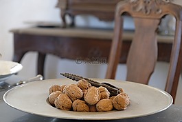 堅(jiān)果,吃,進(jìn)餐