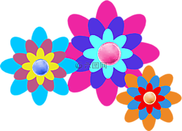 鮮花,黃色,粉紅色