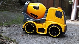玩具车,混凝土,车辆