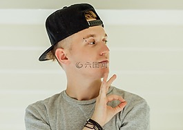 歌手,拍攝,全帽