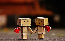 danbo,數(shù)字,一起