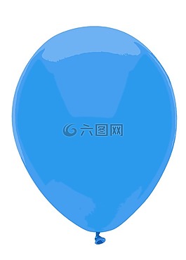 藍色,氣球,剪輯