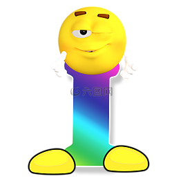 美國廣播公司,字母,笑臉