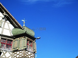 架構(gòu),灣窗口,桁架