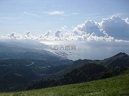 行程,熱那亞,從山頂