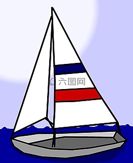 帆船,海洋,船