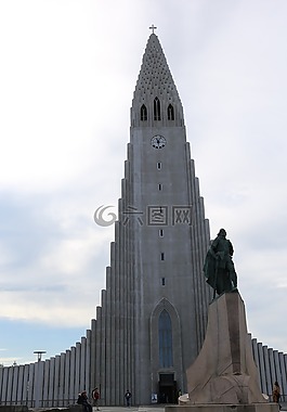 新教教会,城市中心,rejkjavik