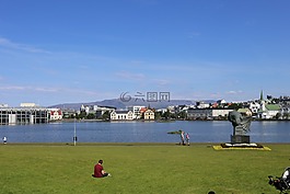 城市中心,rejkjavik,冰島