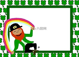 彩虹,黄金,妖精