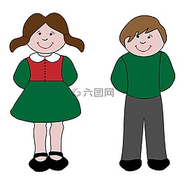 兒童,孩子們,女孩