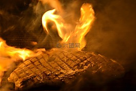 arrachera燒烤,烤,肉類