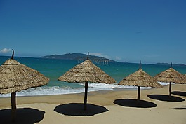 海灘,海,太陽