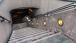 樓梯,燈,逐步