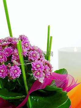 花,安排,德卡