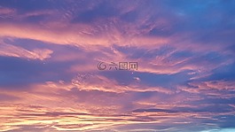 傍晚的天空,11 月,德累斯頓