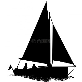 帆船,船,游艇