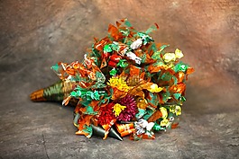 花束,鮮花,十月