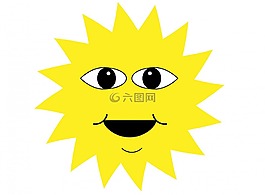 太阳,脸,快乐