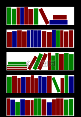 圖書館,書,貨架