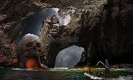 洞穴,幻想,心情