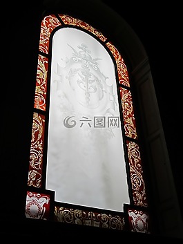 窗口,染色玻璃窗口,窗格
