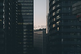 城市,市容,建筑物