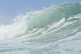 波,海洋,加利福尼亞州
