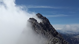 瓦茨曼南端,岩,berchtesgadener 土地