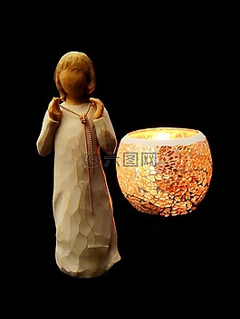 蠟燭,船只,燭火