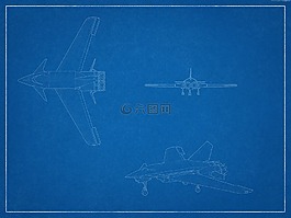 藍圖,飛機,噴射