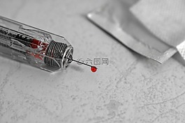 注射器,針,注射