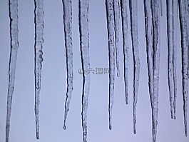 春天,冰柱,滴