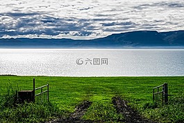 冰島,峽灣,湖