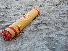 沙灘墊,靜物,沙
