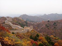 中國,景觀,秋季