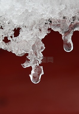 雪,冰,冬天