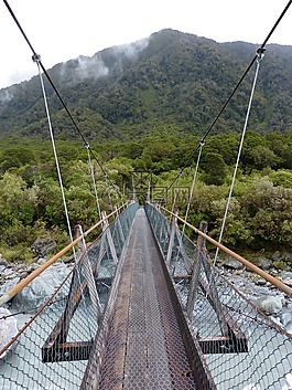 橋,河,旅行