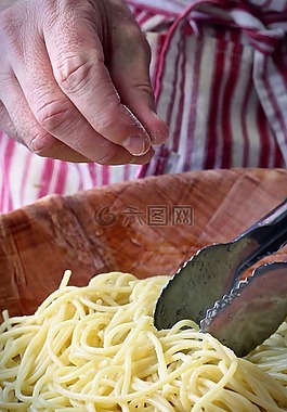 面食,意大利面條,食品
