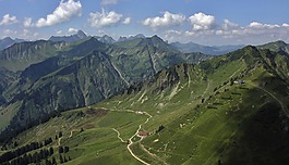 上阿爾高縣,fellhorn,徒步旅行