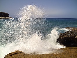 海,波,哥斯達黎加