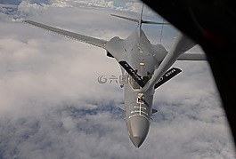 b 1b 藍瑟,轟炸機,飛機