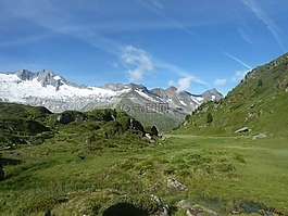 山,全景,高山